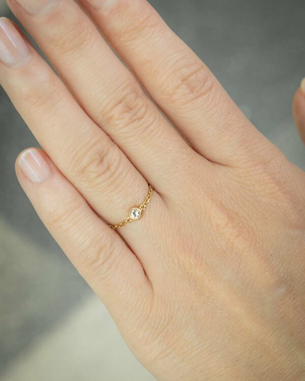 Stud Chain Ring