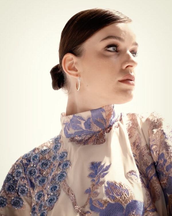 Petals Hoop Earrings