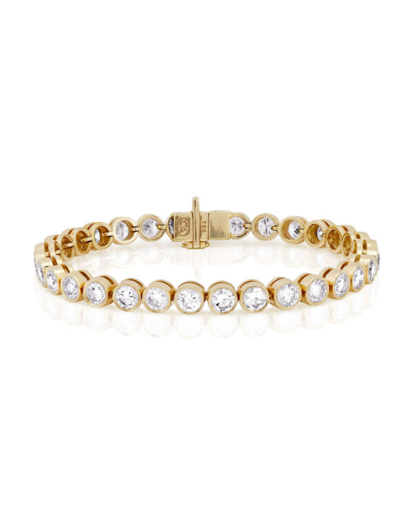 Big Charnell Studs Tennis Bracelet