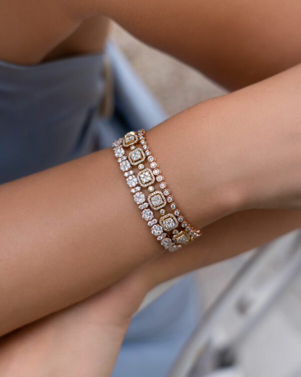 Small Square Marquise Bracelet