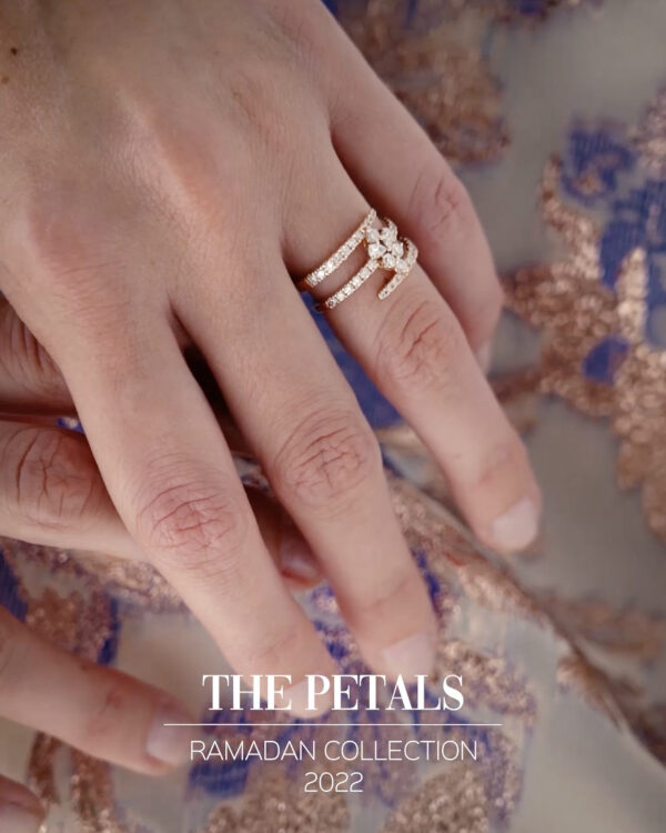 Petals Spiral Ring