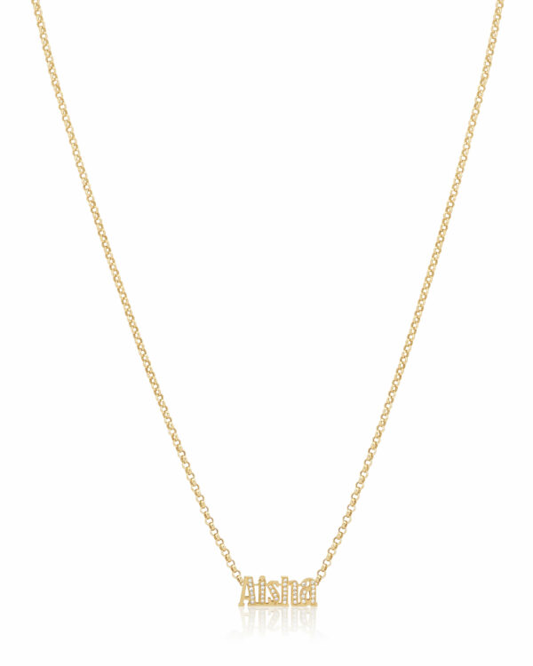 Custom Name Pendant