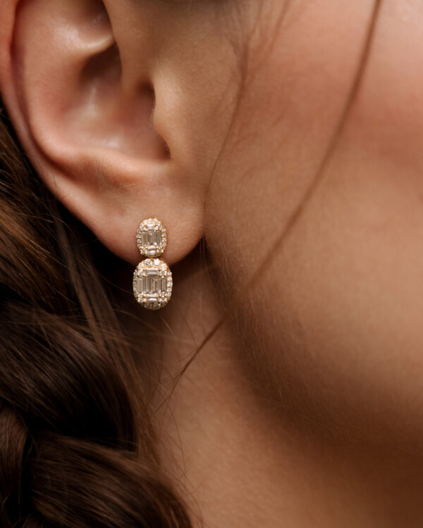 Audrey Double Earrings