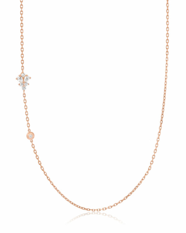 Petals Chain Necklace Short