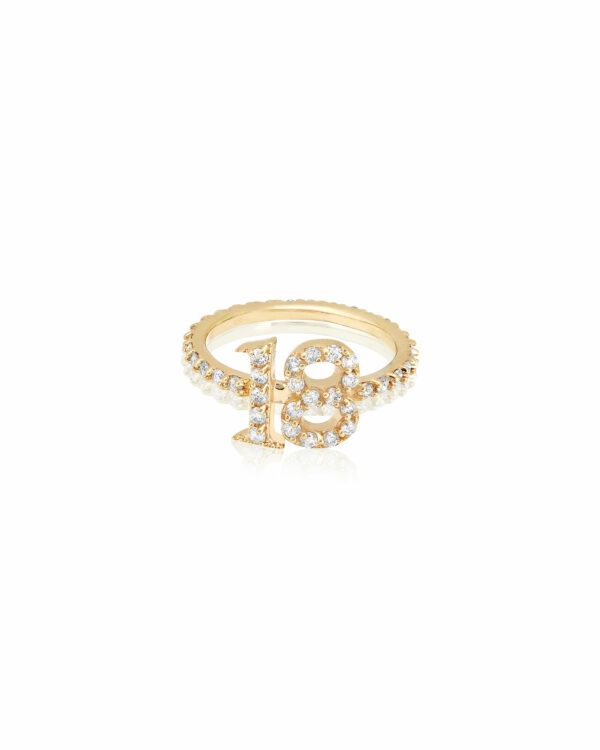 Number Band Ring