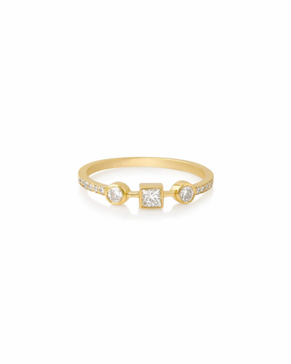 Princess Stud Band Ring