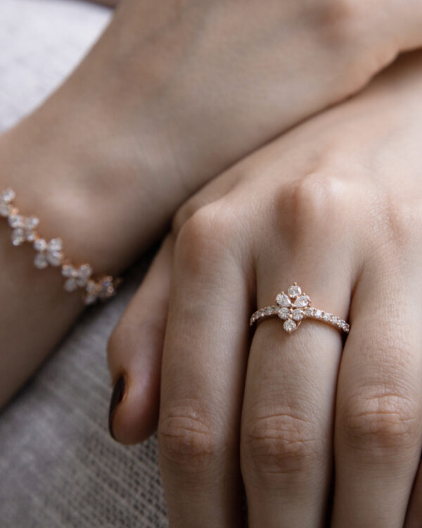 Petals Band Ring