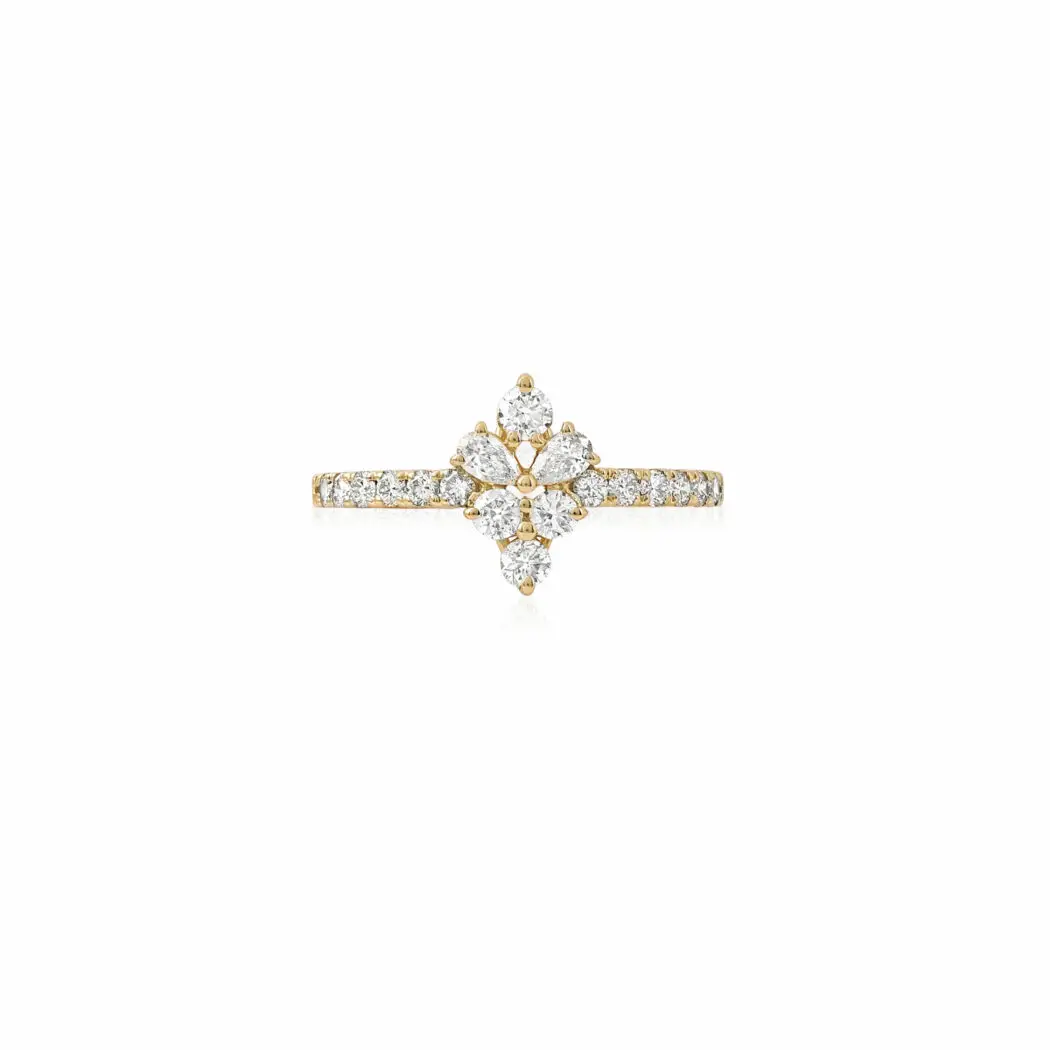 Petals Band Ring